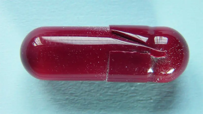 Tri automatique des gélules déformées sur le diamètre